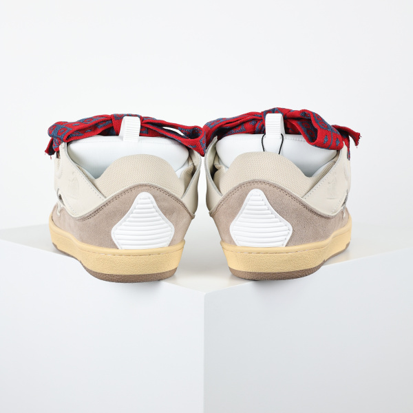 Lanvin Wmns Curb  White Ivory Black