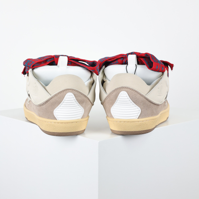 Lanvin Wmns Curb  White Ivory Black