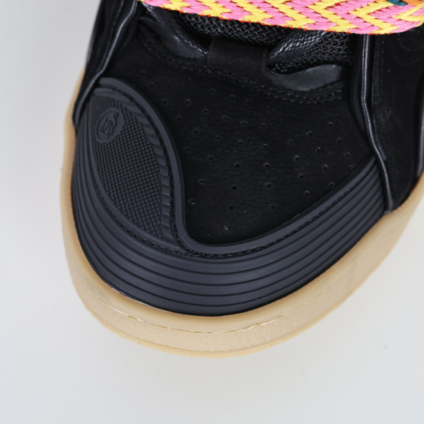 Lanvin Leather Curb Black Gum