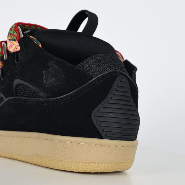 Lanvin Leather Curb Black Gum