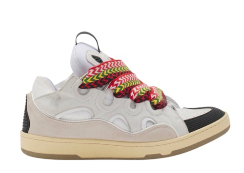 Lanvin Leather Curb White