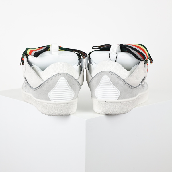 Lanvin Leather Curb White Multi
