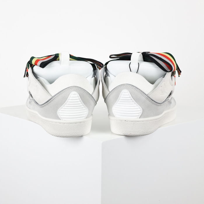Lanvin Leather Curb White Multi