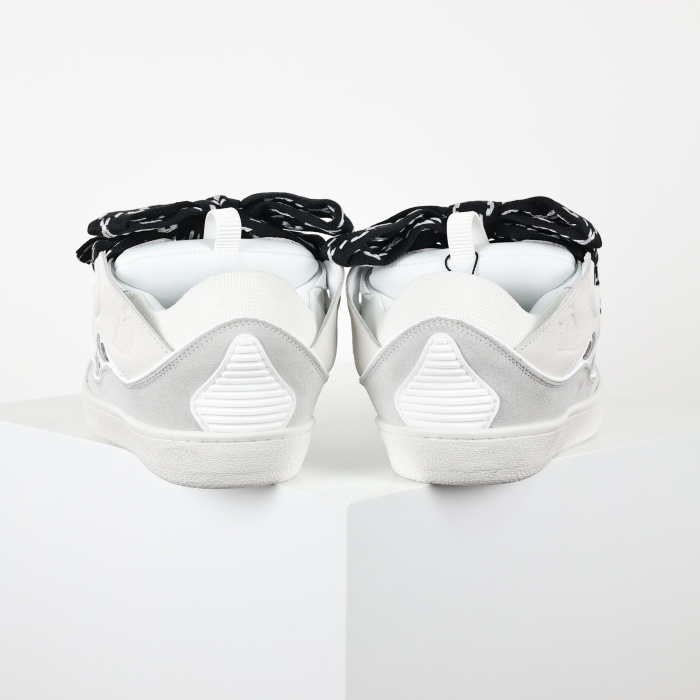 Lanvin Wmns Curb Sneakers 'White Black'