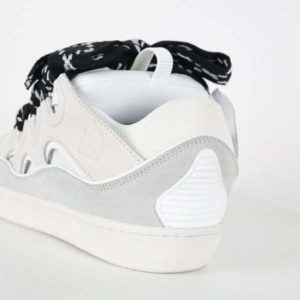 L@nvin Wmns Curb Sneakers 'White Black'