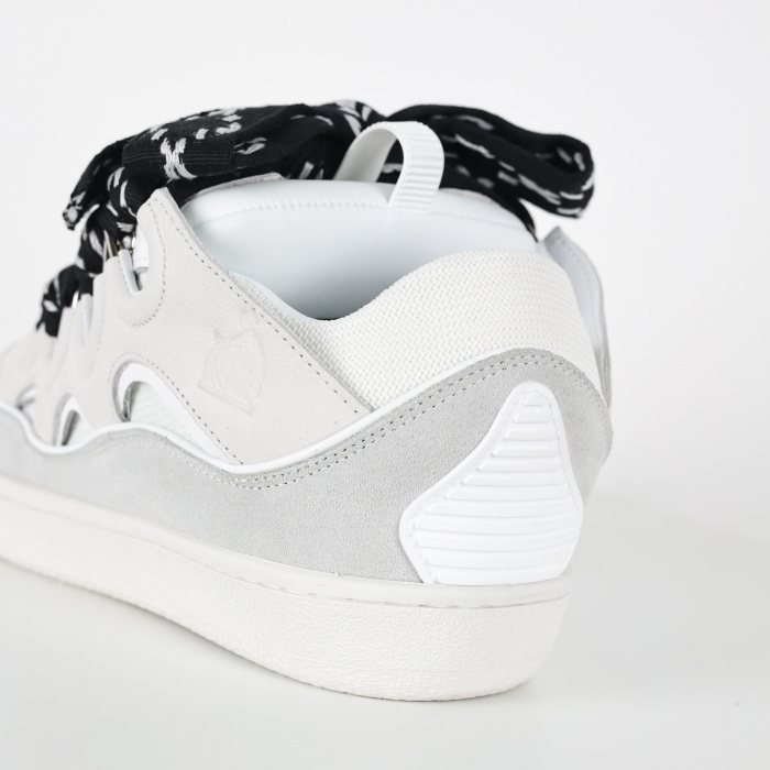 Lanvin Wmns Curb Sneakers 'White Black'