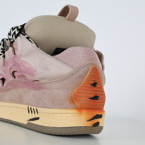 Lanvin Leather Curb Gallery Dept. Pale Pink Multi