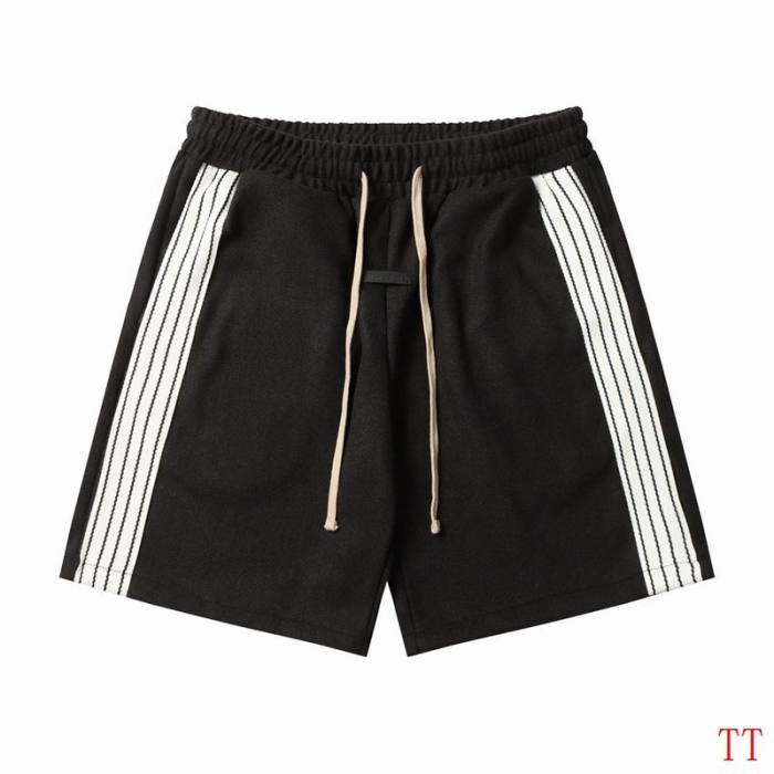 Fear of God Boiled Wool Striped Relaxed Shorts