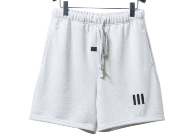 Fear of God Essentials Collaboration Three-Stripe Silicone Print Shorts