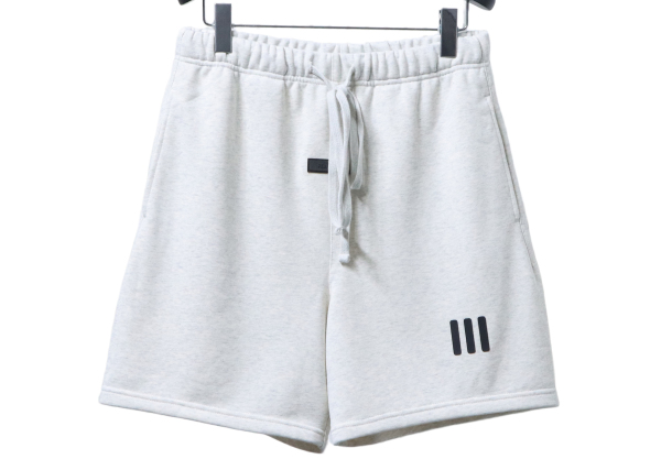 Fear of God Essentials Collaboration Three-Stripe Silicone Print Shorts