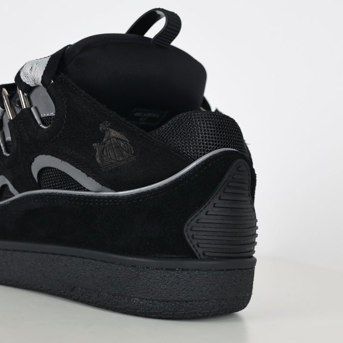 Lanvin - Curb Leather Black Low