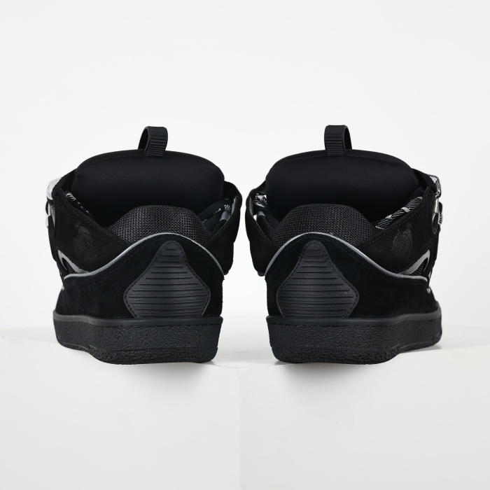 Lanvin - Curb Leather Black Low