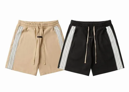 Fear of God Boiled Wool Striped Relaxed Shorts