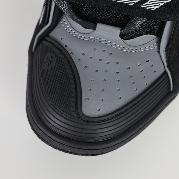 Lanvin - Curb Leather Black Low