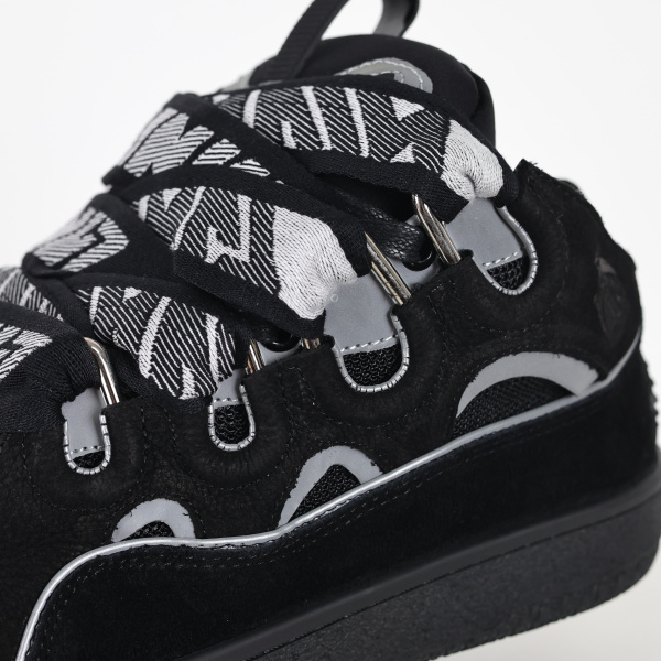 Lanvin - Curb Leather Black Low