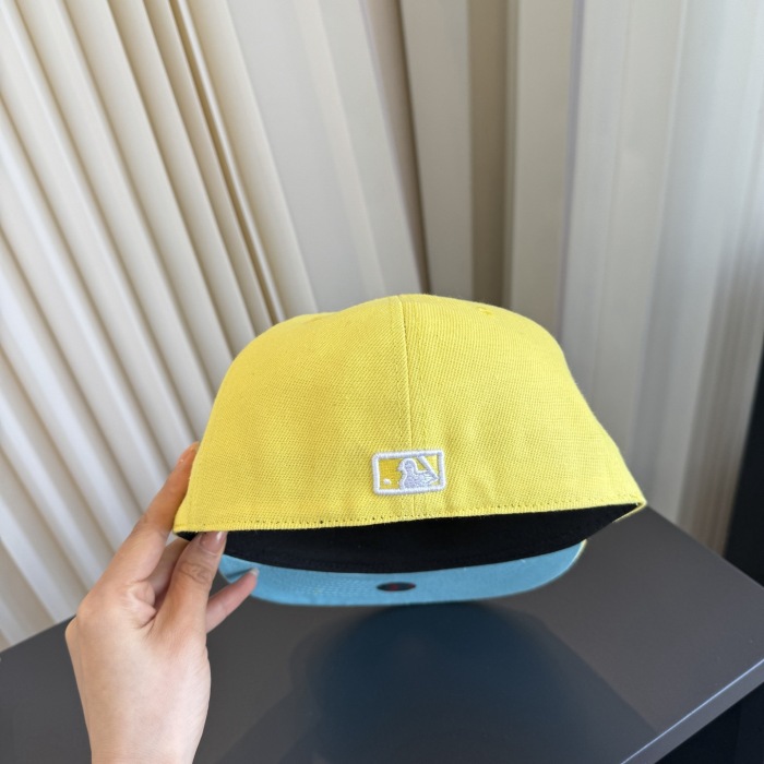 Los Angeles Dodgers New Era MLB 59Fifty 5950 Fitted Cap Hat Gold Crown