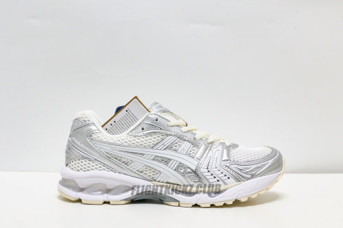 JJJ Jound X Gel Kayano 14 Silver White 2022
