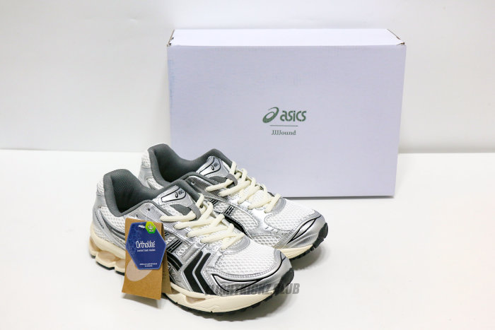 JJJ Jound X Gel Kayano 14 Silver Black 2022
