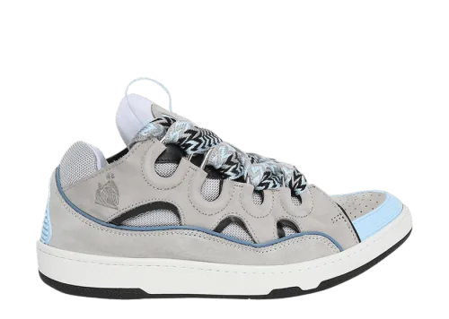 L@nvin Curb Sneakers 'Grey Light Blue'