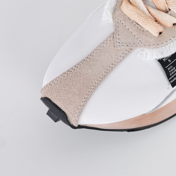 XVESSE7 x L@NVIN Nylon Bumper Sneakers White