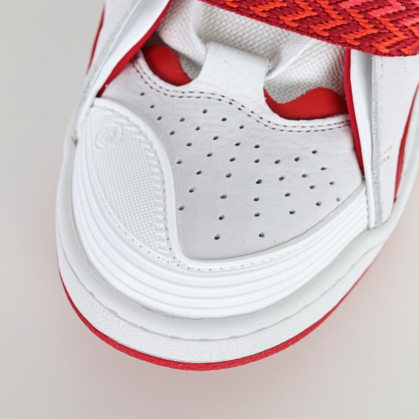 L@nvin Curb Sneakers 'White Red'
