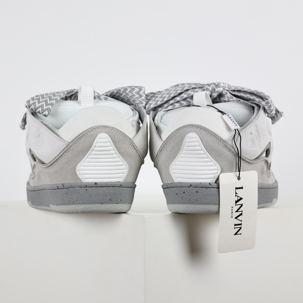 L@nvin Wmns Curb Sneakers 'White Grey'
