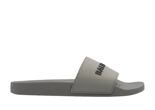Balenciaga Wmns Pool Slides 'Grey'