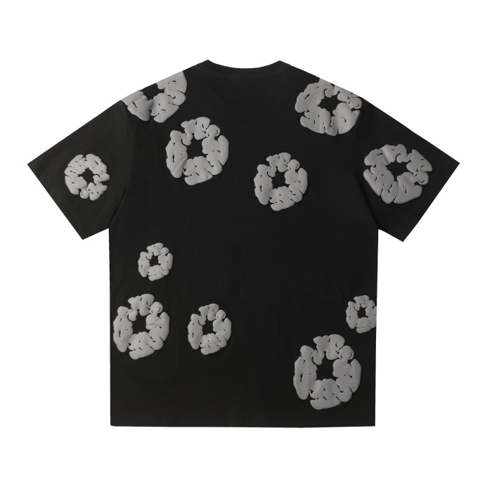 Denim Tears The Gray Cotton Wreath T-Shirt