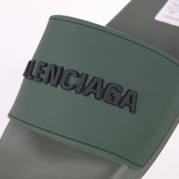 Balenciaga Pool Slides 'Green'