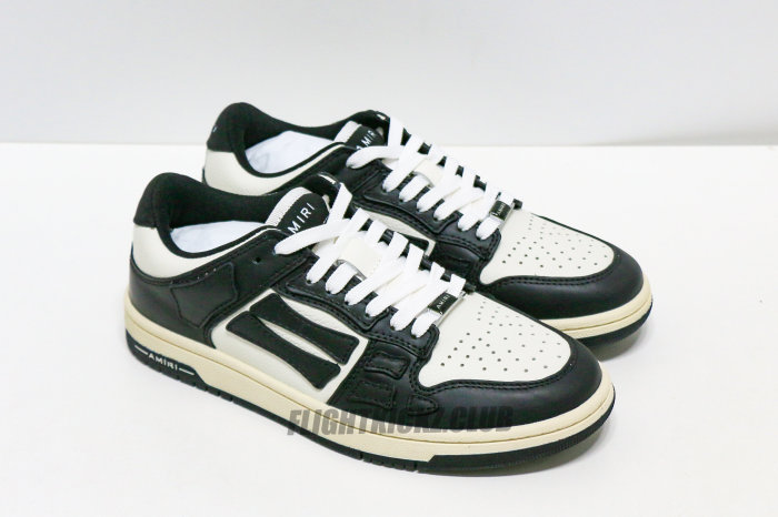 Amiri Skel Top Low 'Black White'