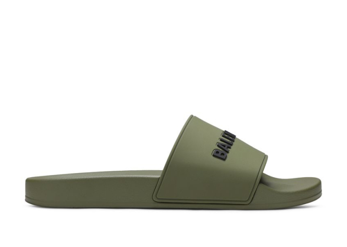 Balenciaga Pool Slides 'Green'