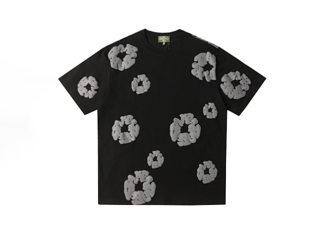 Denim Tears The Gray Cotton Wreath T-Shirt