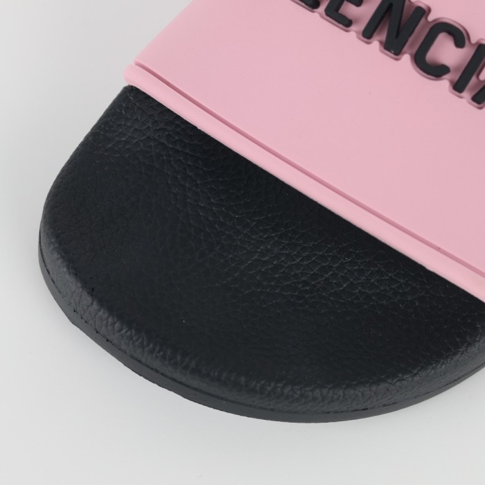 Balenciaga Wmns Pool Slides 'Pink Black'