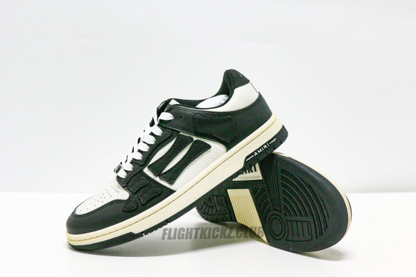 Amiri Skel Top Low 'Black White'