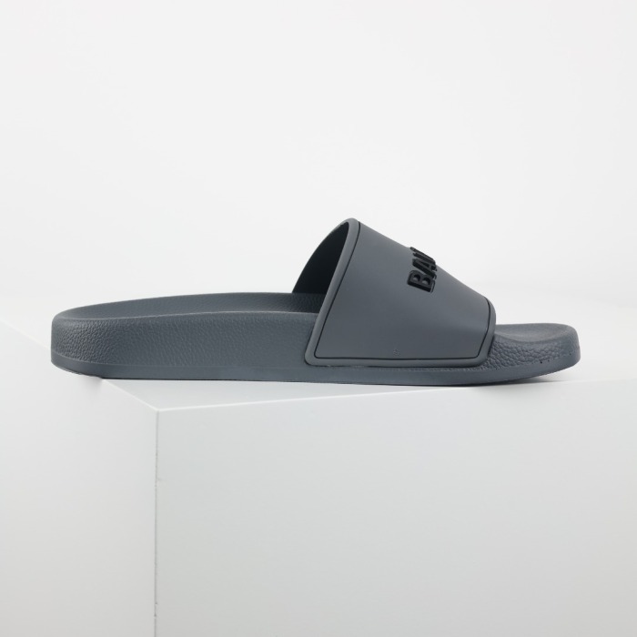 Balenciaga Wmns Pool Slides 'Grey'