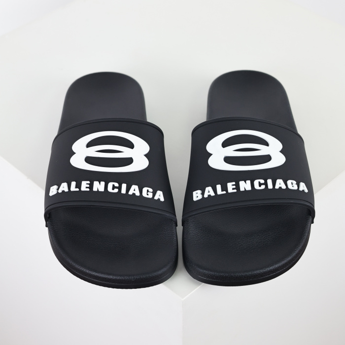 Balenciaga Pool Slide Sandal Black