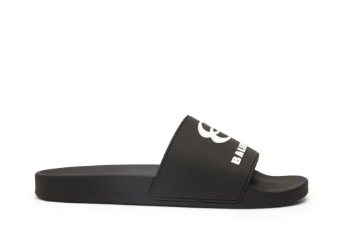 Balenciaga Pool Slide Sandal Black
