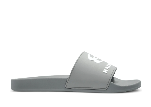 Balenciaga Pool Slide Sandal Grey