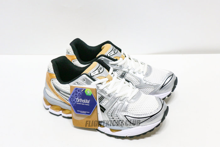 Gel Kayano 14 White Pure Gold 2021