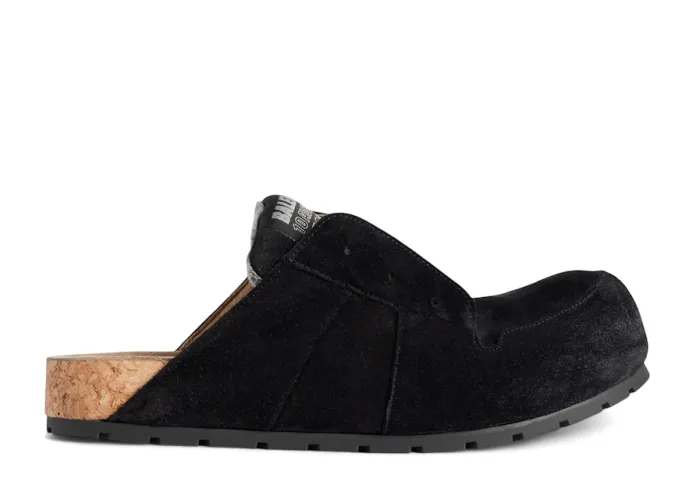 Balenciaga Dumbo Mule Worn-Out Black