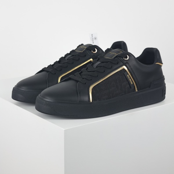 Balmain Black B-Court Sneakers Black