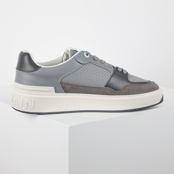 Balmain B-Court Flip sneakers Gray leather