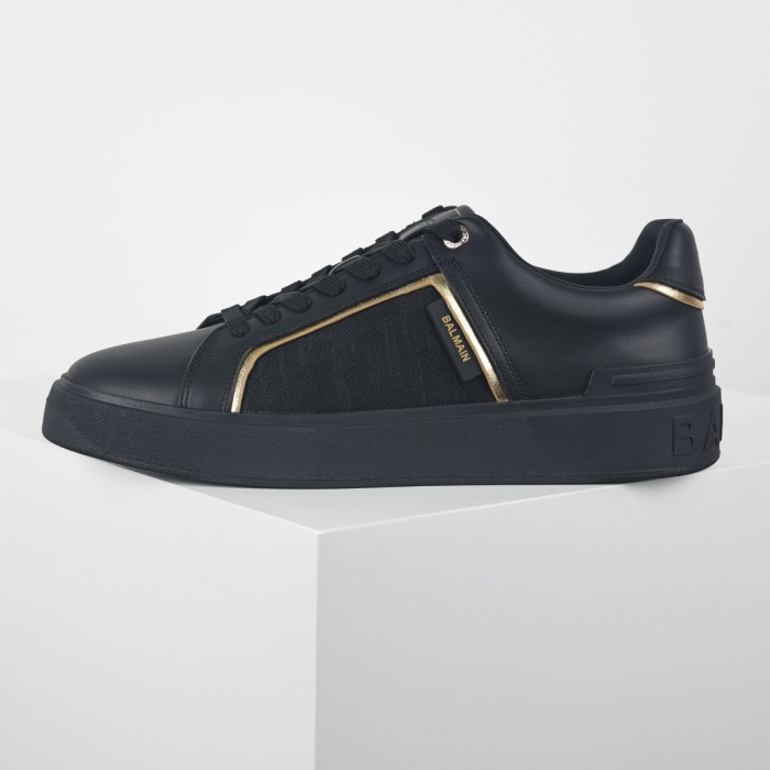 Balmain Black B-Court Sneakers Black
