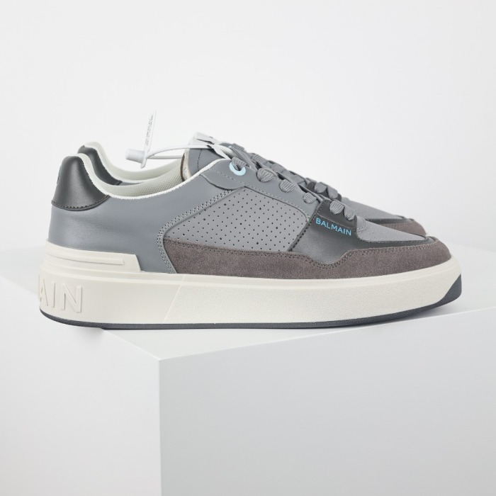 Balmain B-Court Flip sneakers Gray leather