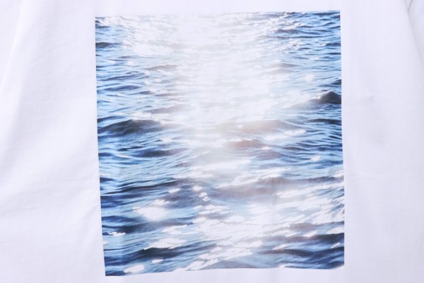 Jil Sander Sander Wunderlust Wave Print T Shirt