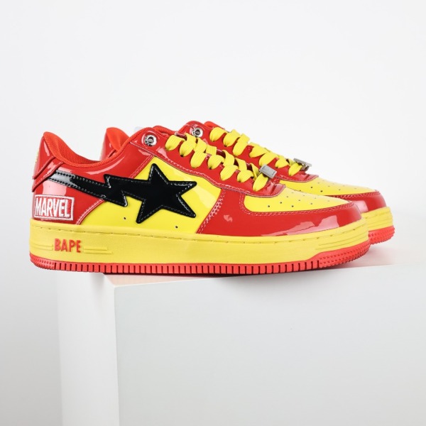 Marvel Comics x Bapesta FS-001 Low 'Iron Man'