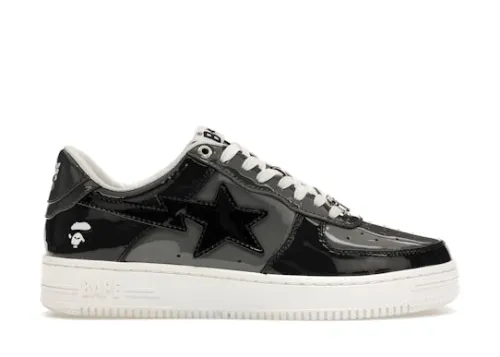 Bapesta Low Color Camo Combo Black