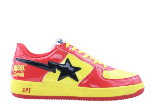 Marvel Comics x Bapesta FS-001 Low 'Iron Man'