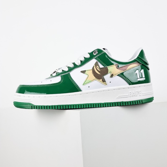 Bapesta Taipei 15 Anniversary 'White Green'