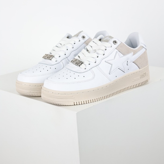 Bapesta Low 'White'